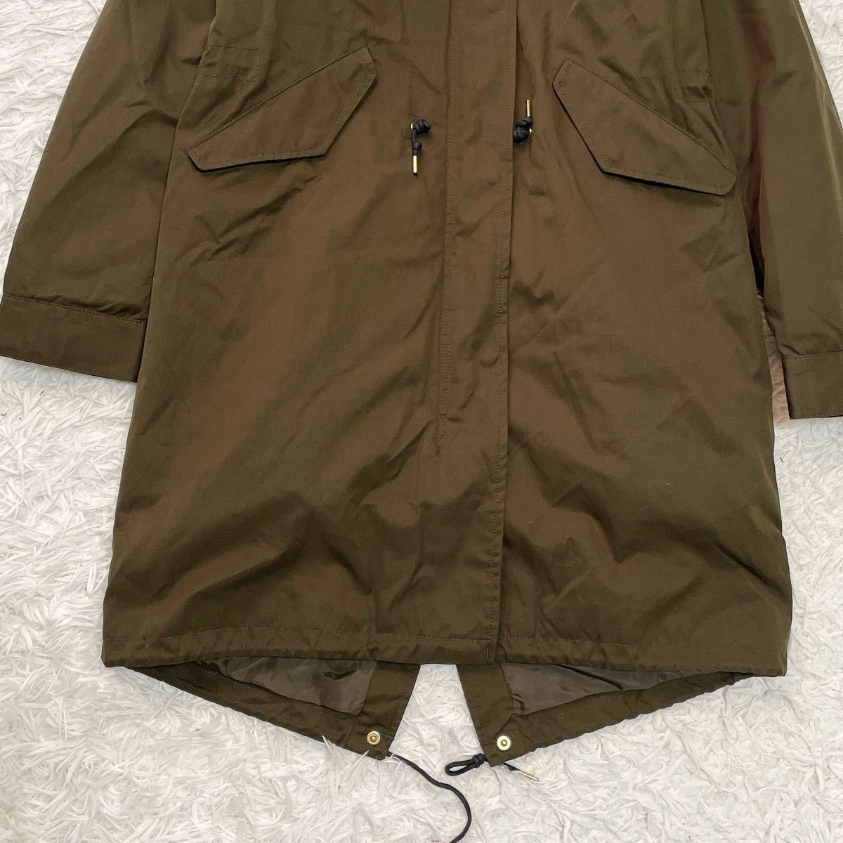 美品】IENA イエナ ライナー付きモッズコート カーキ 34｜Yahoo!フリマ