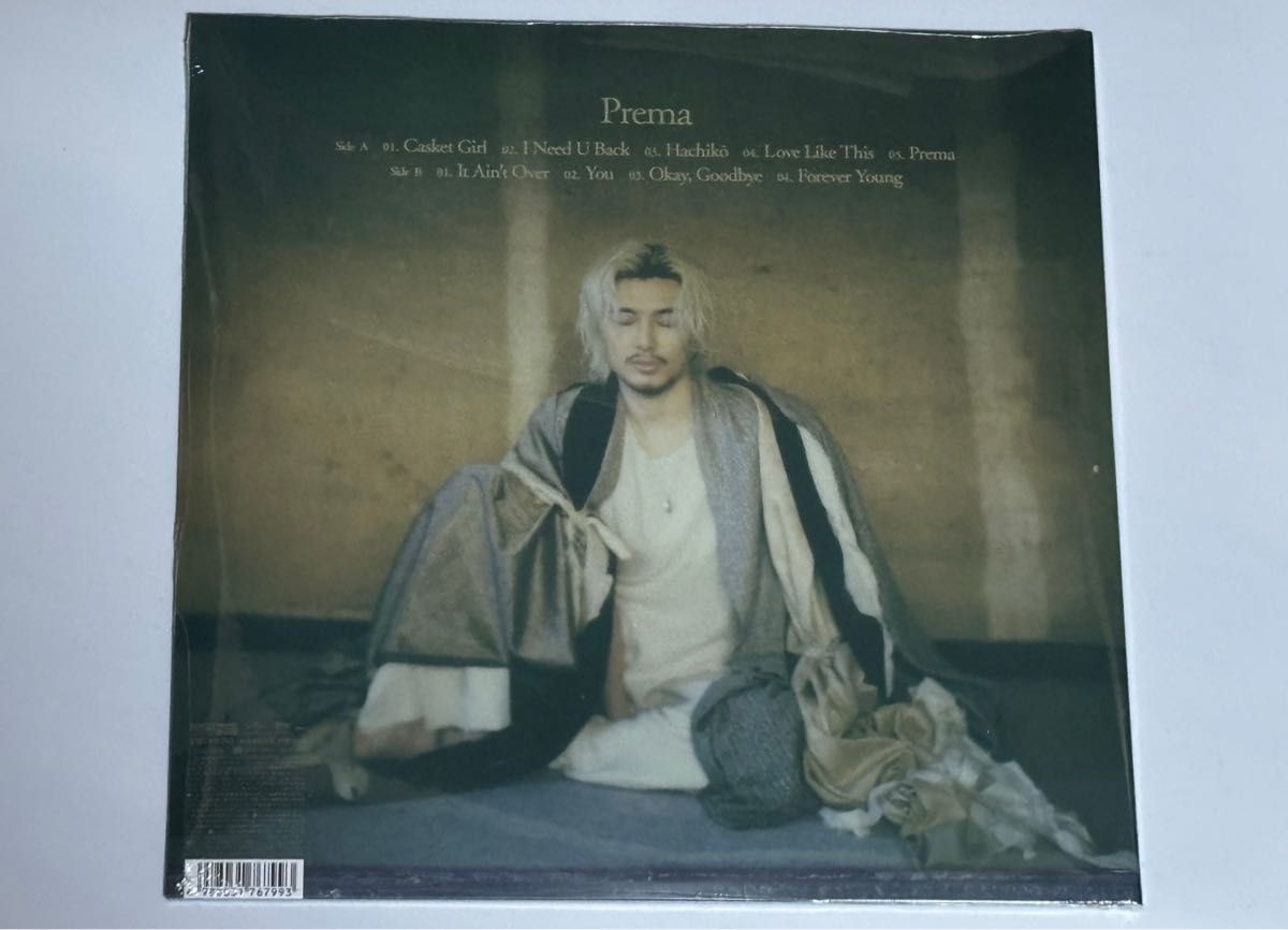 藤井風 Prema 新品未開封 国内盤アナログレコード LP 完全生産盤 国内