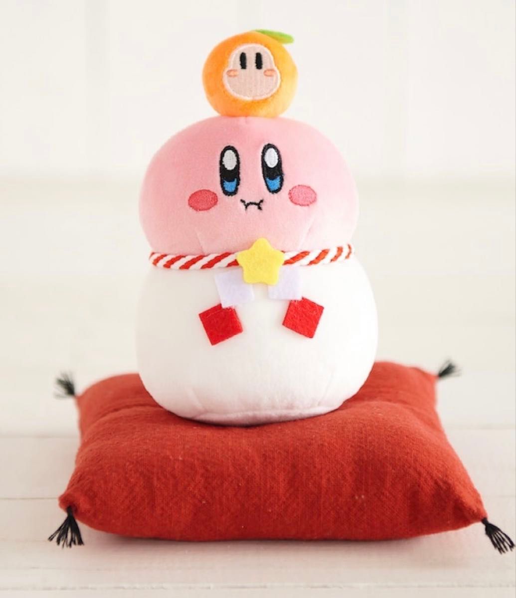 ラストワン ほおばり 星のカービィ 郵便局 お正月 鏡餅 ぬいぐるみ