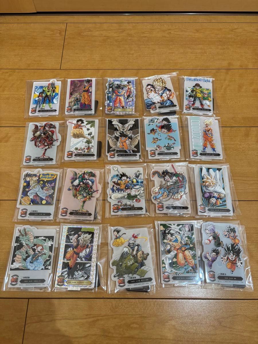 一番くじ ドラゴンボール 40周年 其之二 F賞 アクレクト フルコンプ 全