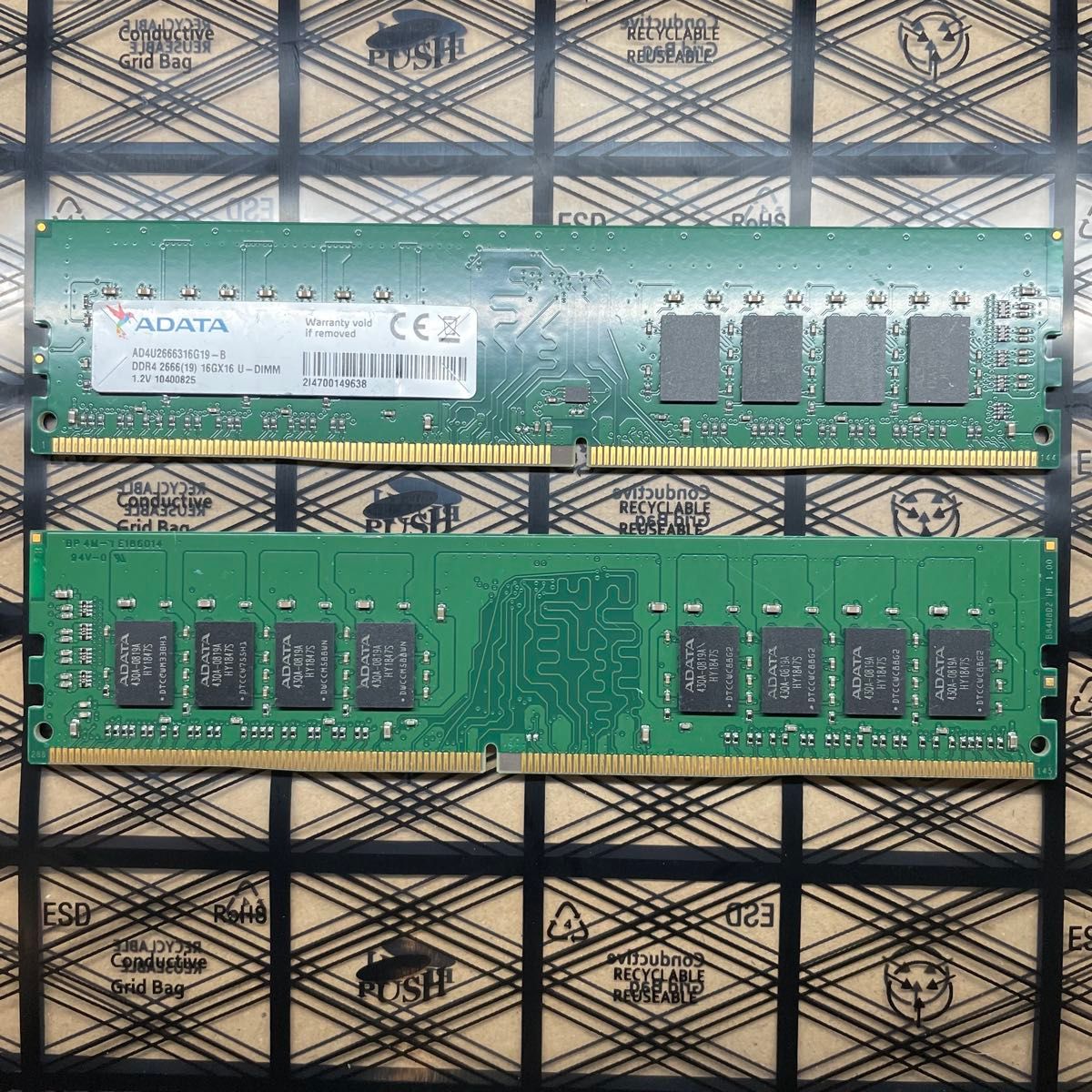 動作確認済 ADATA DDR4 32GB 16GB 2枚（合計32GB）2666MHz