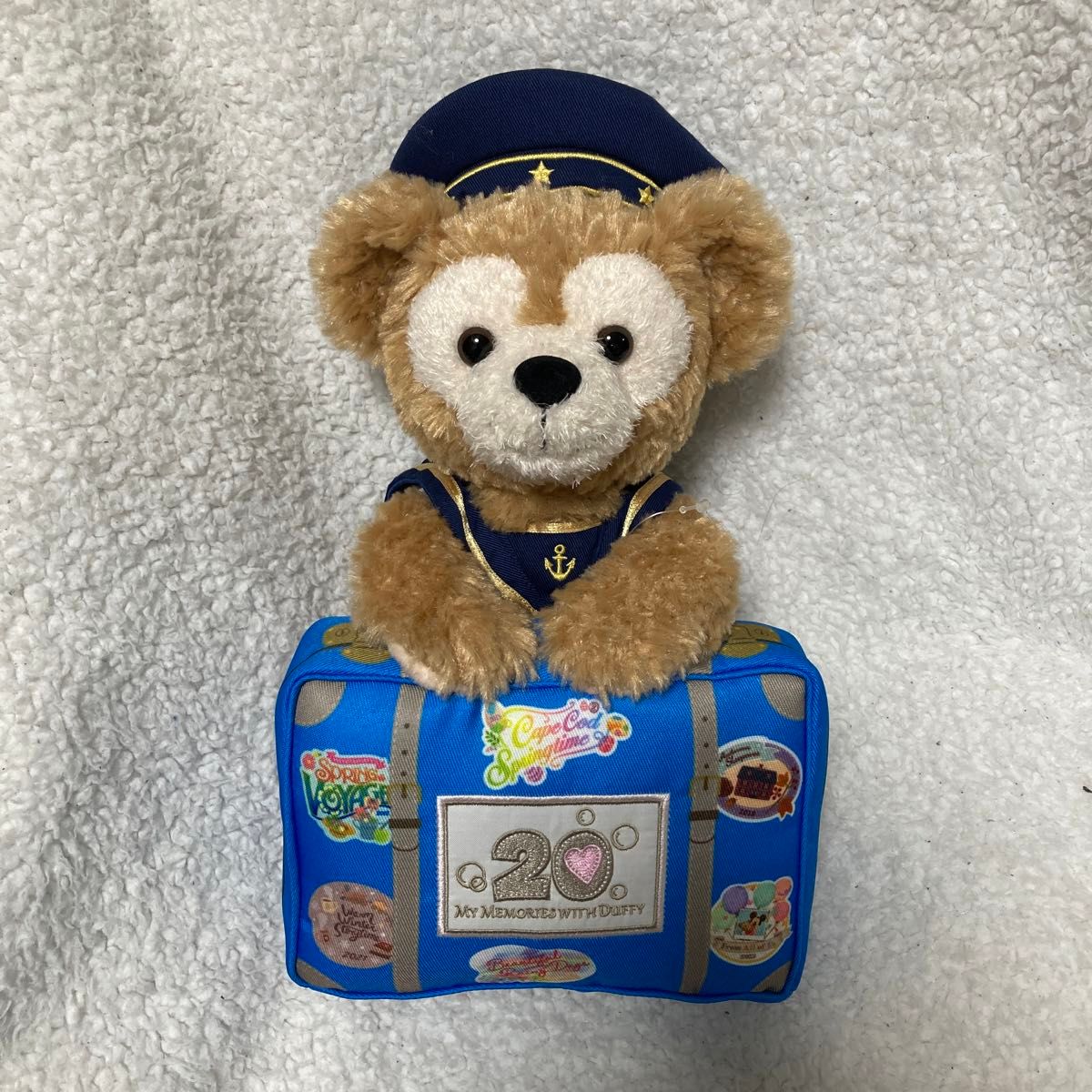 完売品 ディズニー ダッフィー 20周年 ぬいぐるみ ディズニーシー 顔