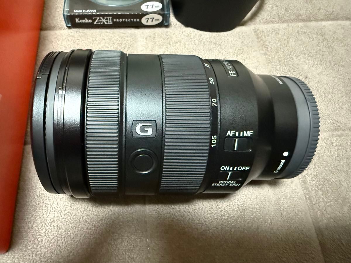 極美品 SONY ソニー FE 24-105mm F4 G OSS SEL24105G レンズフィルター