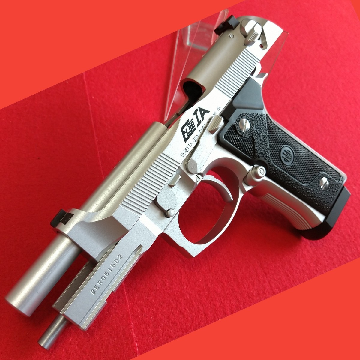 美品】WA ウエスタンアームズ ベレッタ エリート IA シルバー ベレッタ