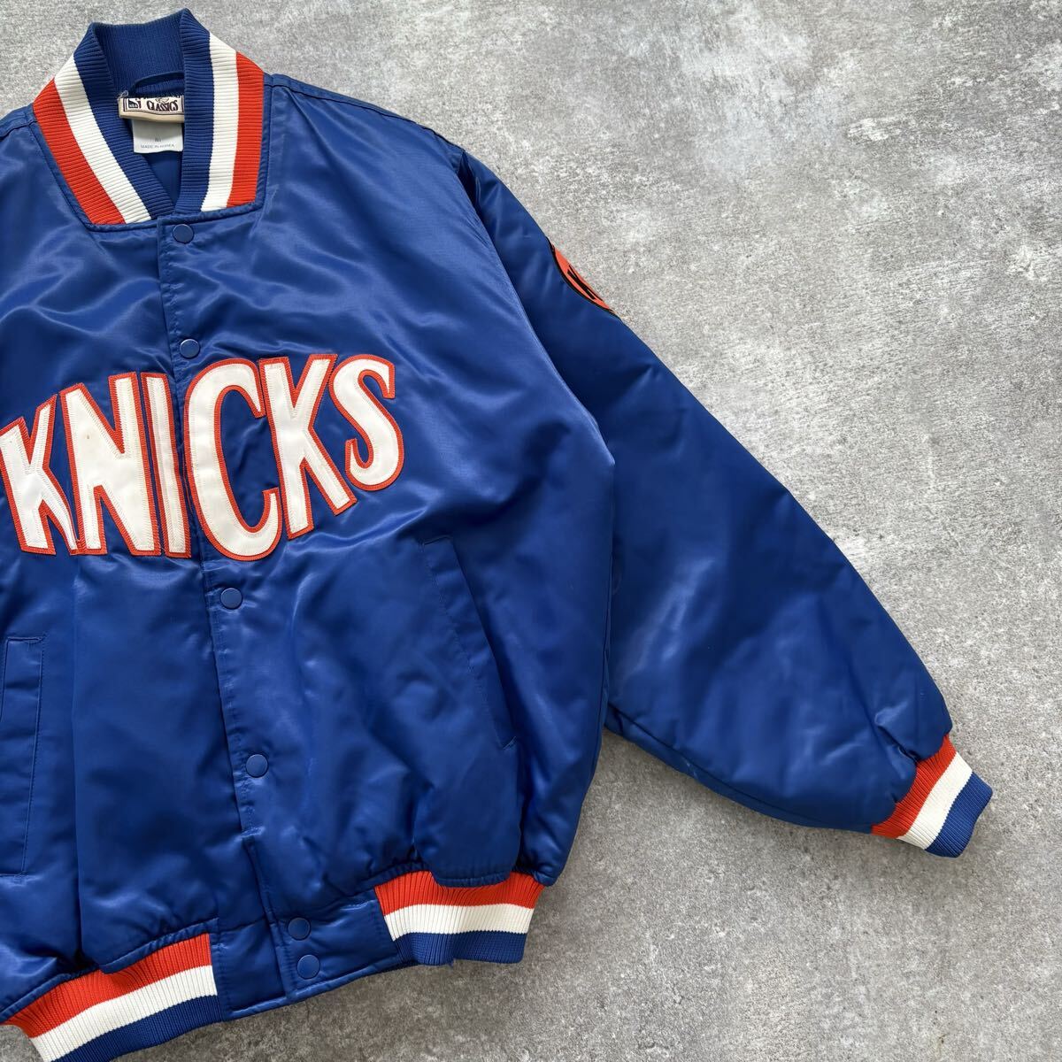 HARD WOOD CLASSICS】ハードウッドクラシックス KNICKS サテン