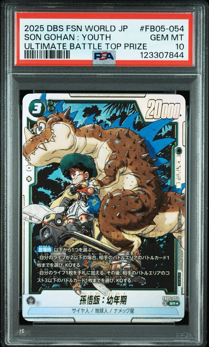 孫悟飯 幼年期 アルティメットバトル SR FB05-054 ドラゴンボール