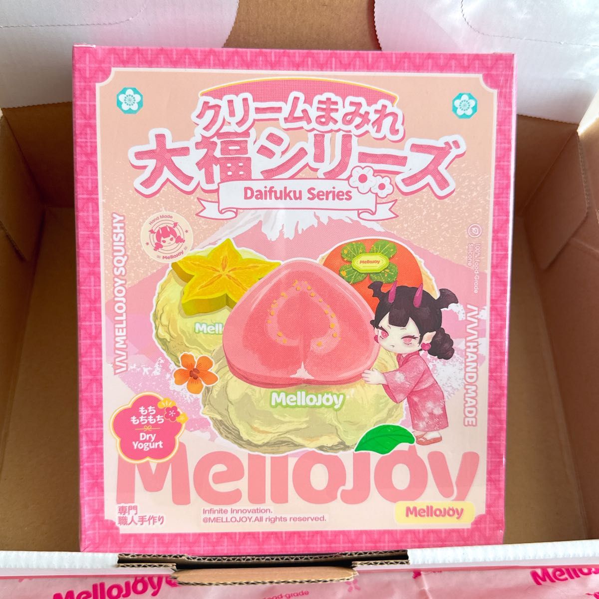 Mellojoy メロジョイ スクイーズ 大福 新品 未開封 シュリンク付き
