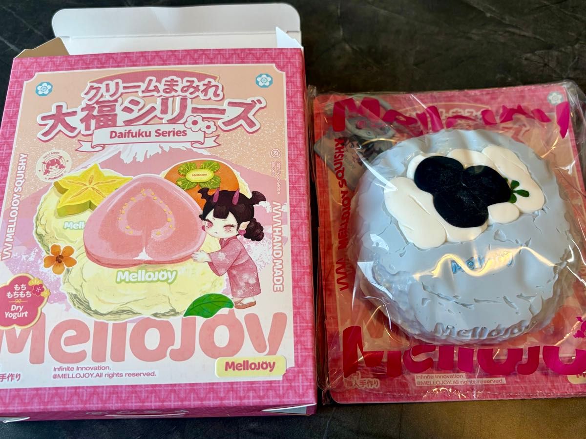 メロジョイ mellojoy スクイーズ 大福シリーズ ブルーベリー｜Yahoo