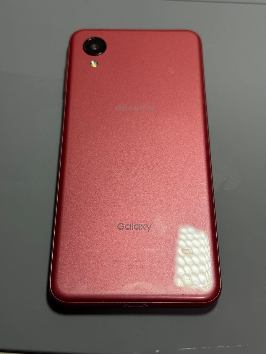 Android14】Galaxy A23 5G SC-56C docomo SIMロック解除済 レッド 顔