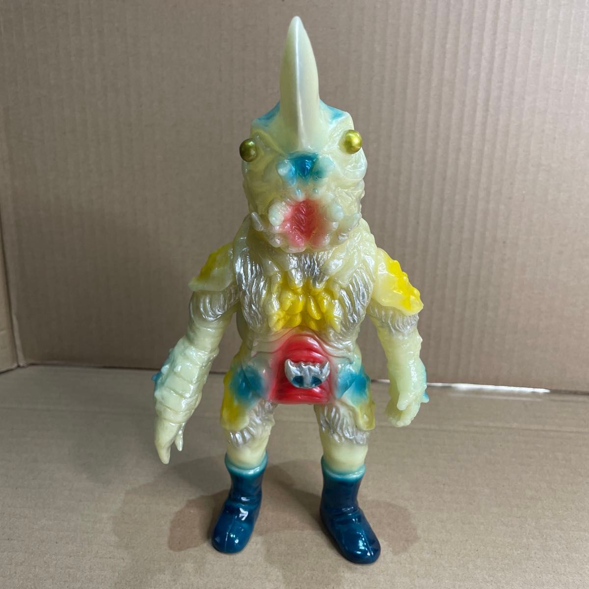 ヤモマーク ヤモマークの大怪獣シリーズ ザリキング 蓄光 ソフビ