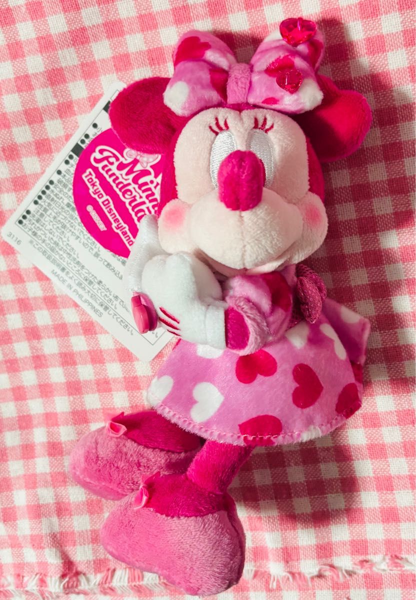 ミニー ぬいぐるみチャーム ディズニー パルパルーザ ミニーのファン