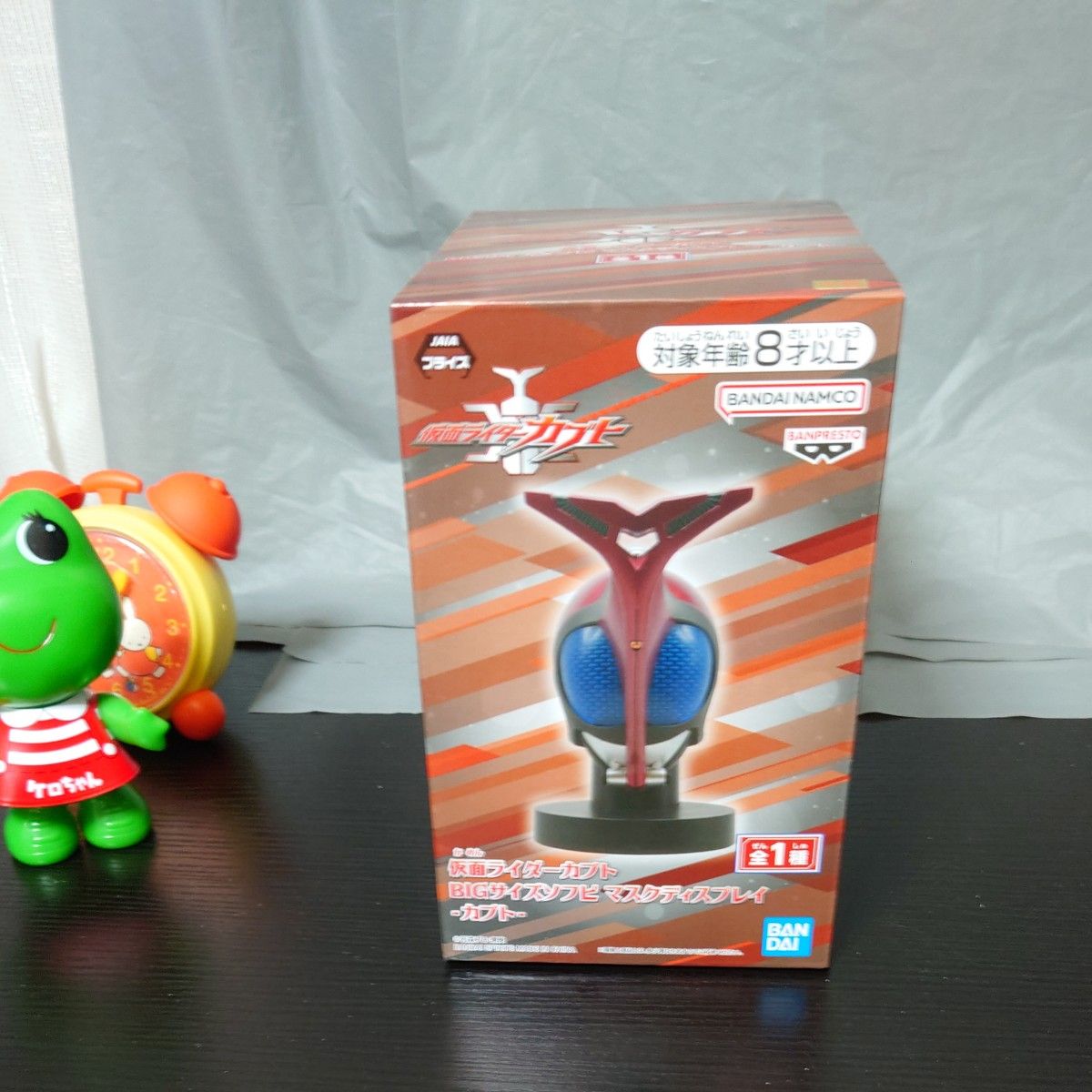 仮面ライダーカブト BIGサイズソフビ マスクディスプレイ｜Yahoo