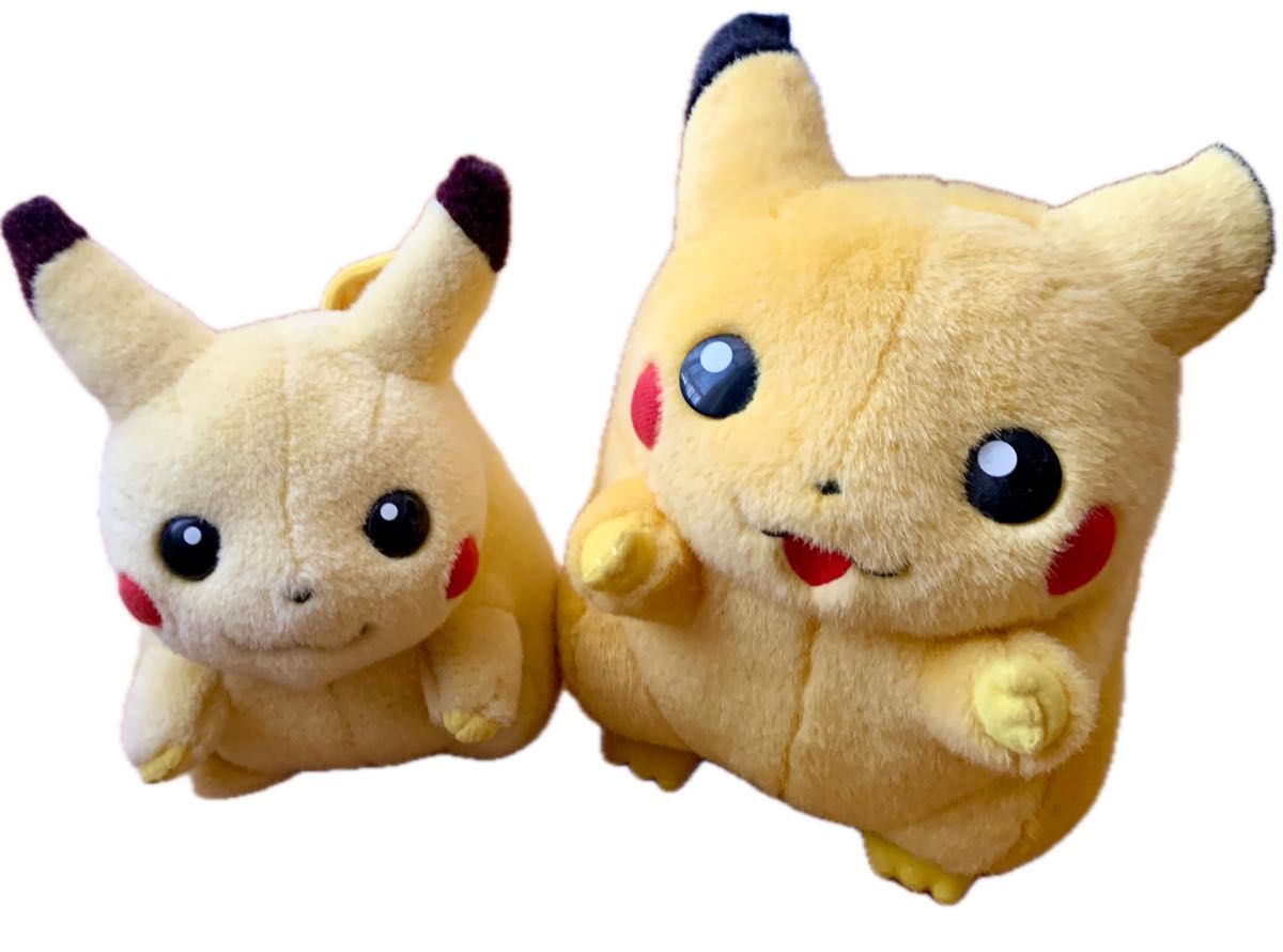 希少 TOMY製 初期ピカチュウ おしゃべりピカチュウのぬいぐるみ 2個