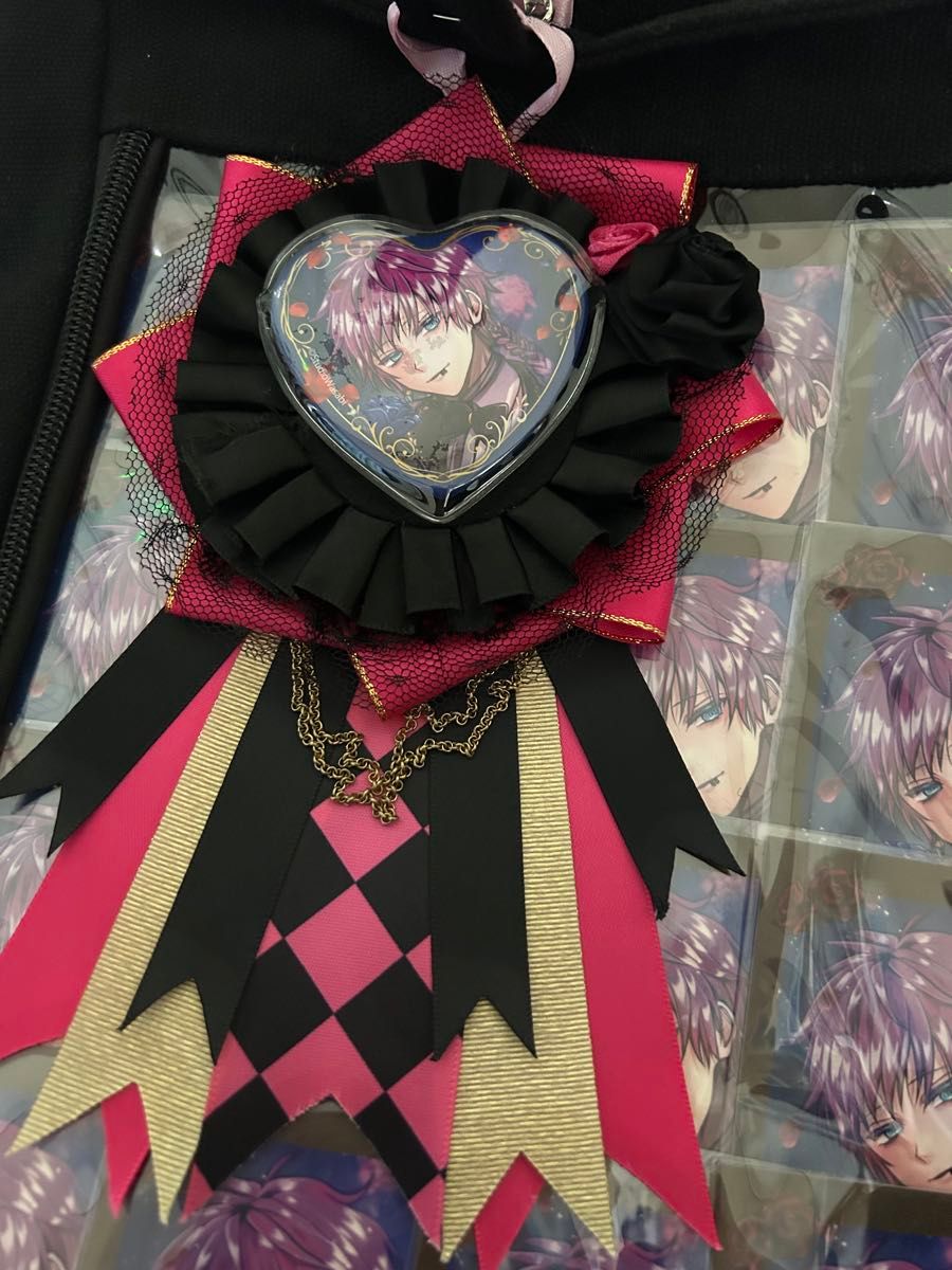 あくねこ 悪魔執事と黒い猫 ラト 痛バッグ 缶バッジ ロゼット｜Yahoo