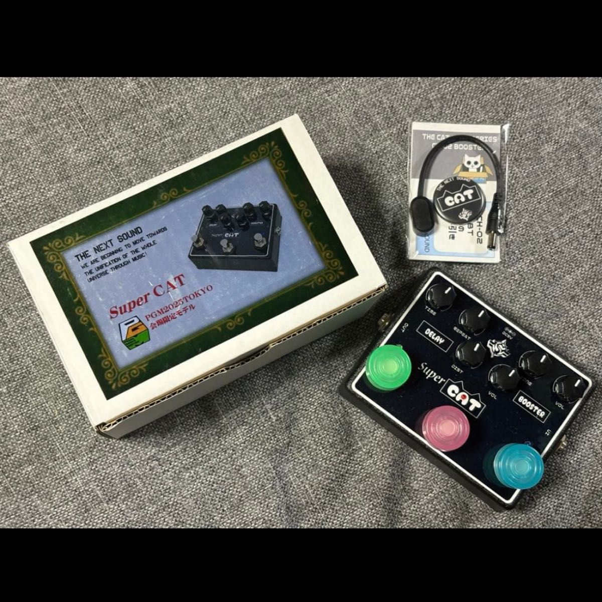 THE NEXT SOUND Super CAT ディストーション・ディレイ・ブースター