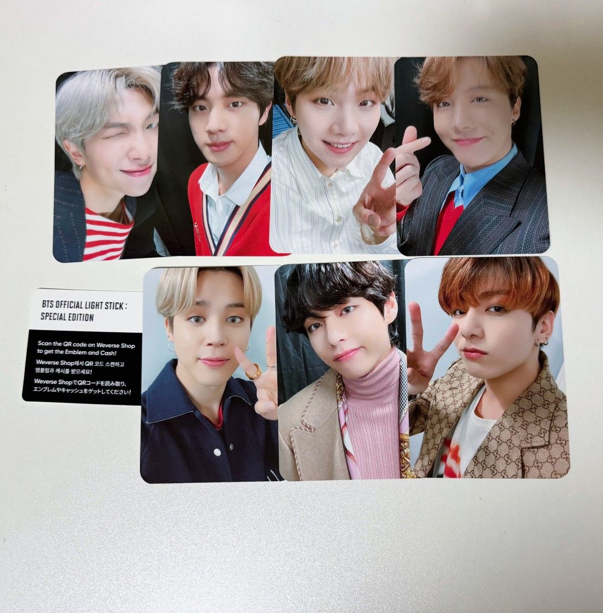 BTS MAP OF THE SOUL SE ペンライト ver 4 トレカ付き アミボム｜Yahoo