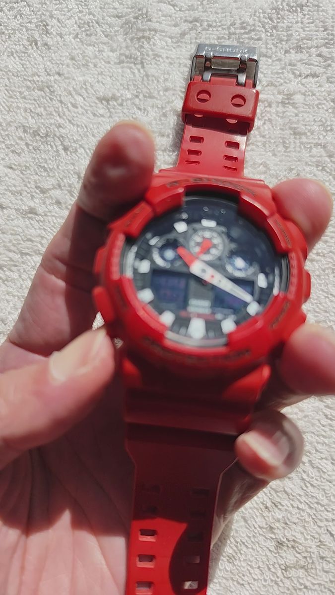 CASIO G-SHOCK Nano DWN-5600-4JR レッド 赤 カシオ ジーショック