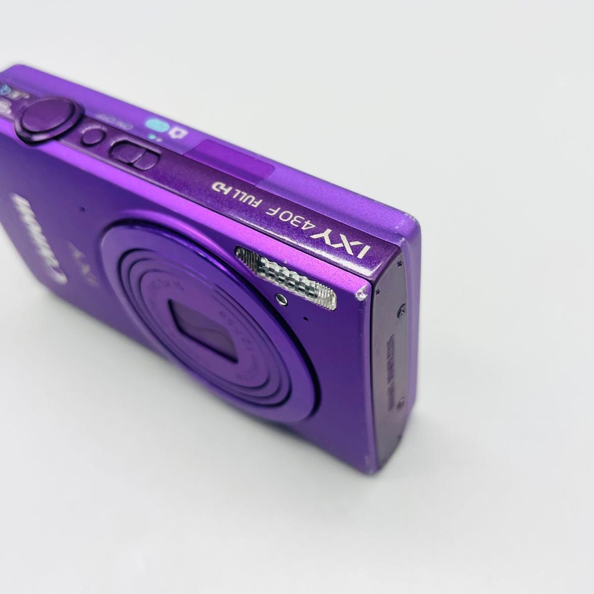 美品♡】Canon IXY 430F パープル デジタルカメラ 本体充電器付き