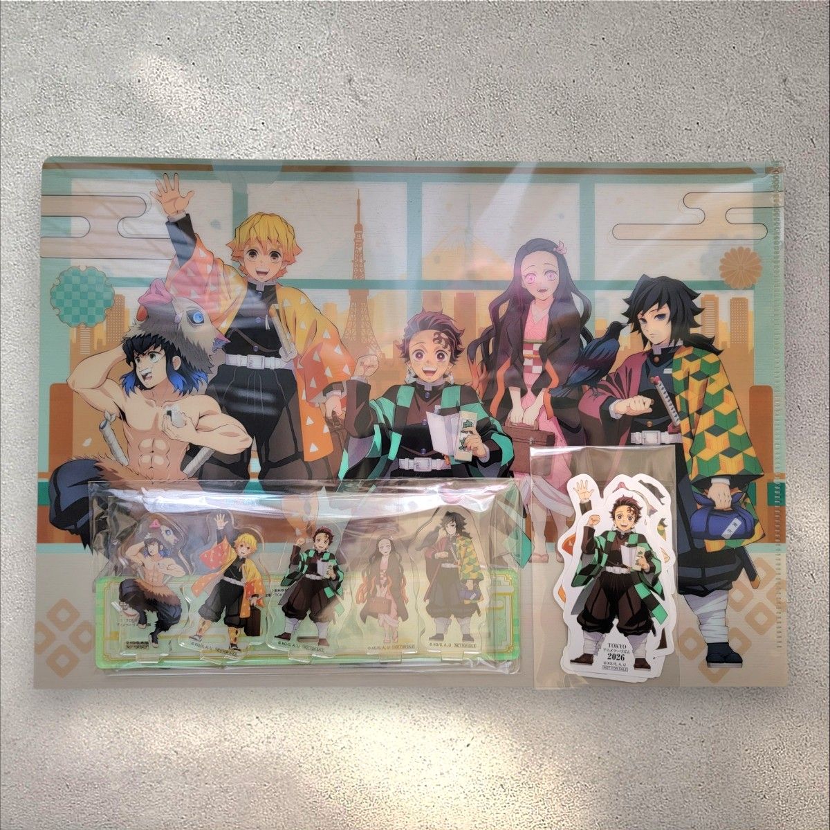 鬼滅の刃 TOKYOアニメツーリズム2026 デジタルラリー 特典コンプセット