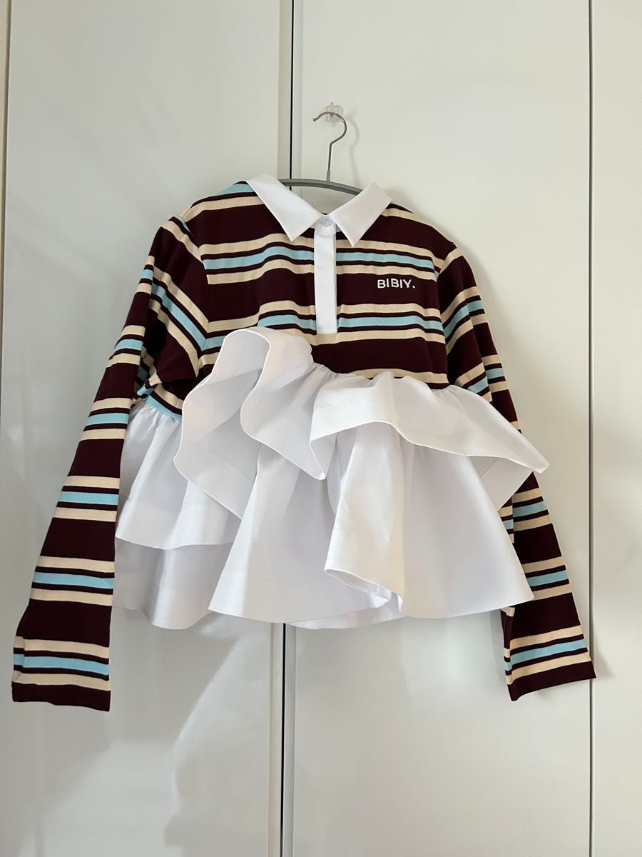 Bibiy ビビィ LOLA PEPURAMU POLO ブラウン 前田敦子着｜Yahoo!フリマ