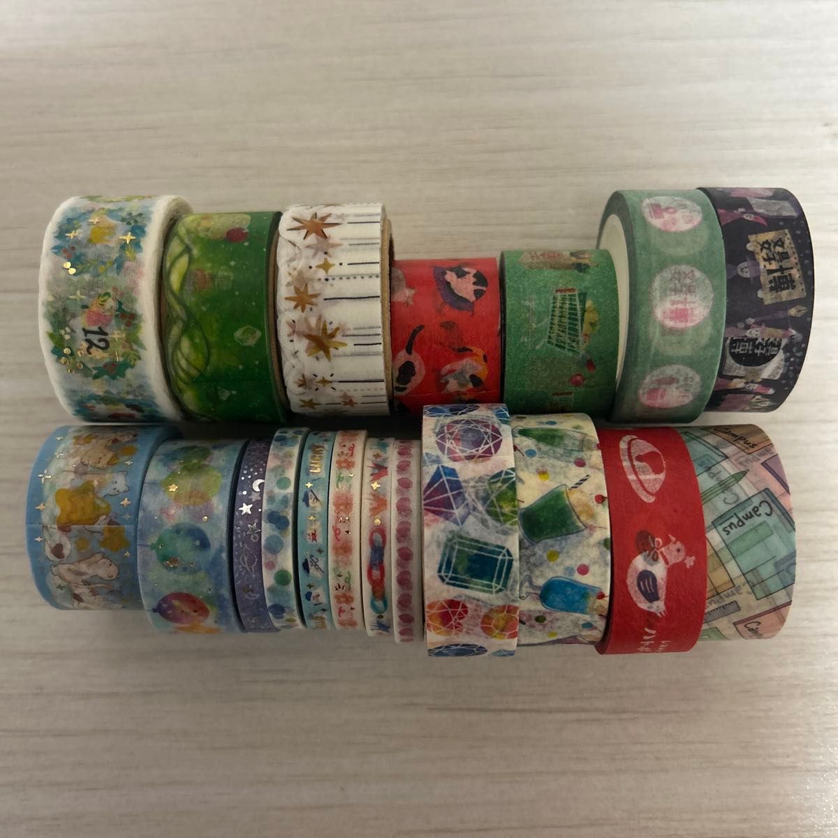 海外マステ まとめ売り 1/29（水）22時～ 新作海外マステ販売します