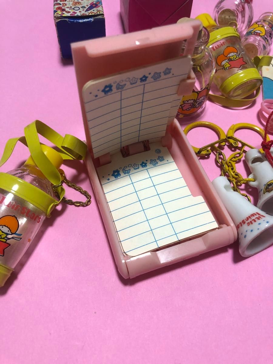 キキララ サンリオ レトロ 昭和 1976 リトルツインスターズ 当時物