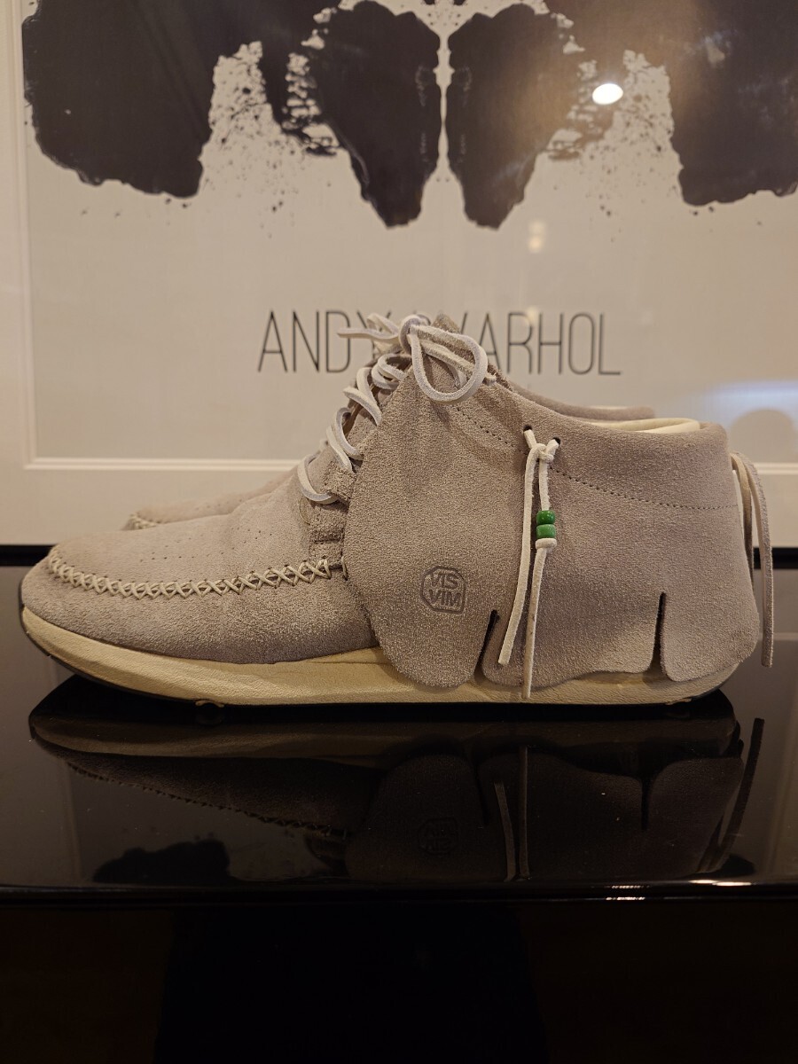 visvim ビズビム fbt2 size11 29cm スウェード スエード ライトグレー