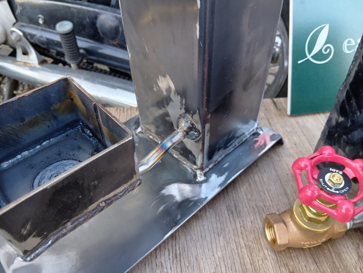 受注制作】廃油ストーブ 【ウォームファクトリー ミニ】（5リットル