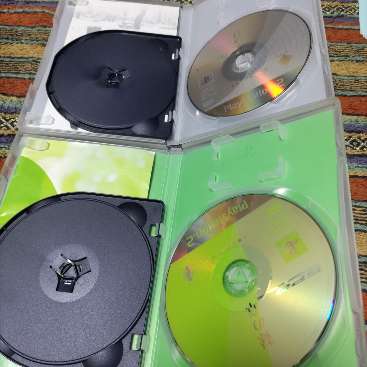 PS2】ガンパレード・オーケストラ 白の章＋緑の章 セット 動作確認済み