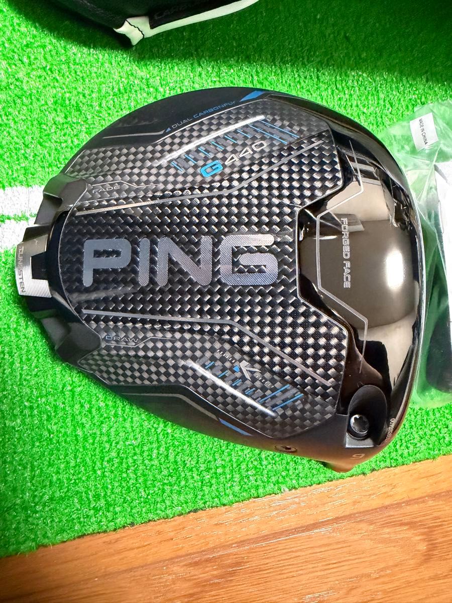 試打のみ】最新 PING ピン G440K 9度 ドライバーヘッドのみ ピン PING