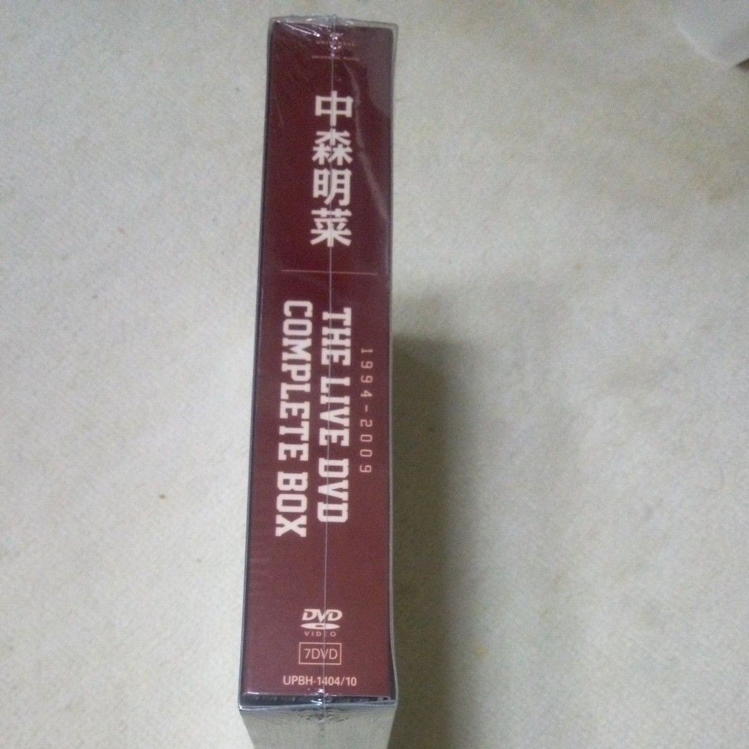 中森明菜 THE LIVE DVD COMPLETE BOX 1994-2009 7DVD【新品・未開封
