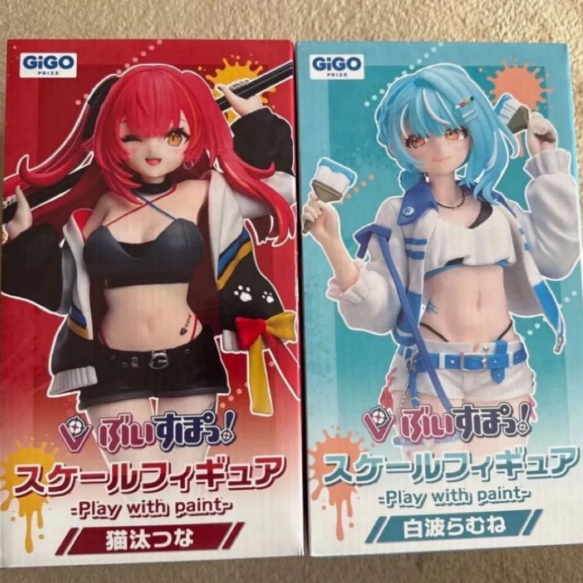 スケールフィギュア ぶいすぽっ 猫汰つな 白波らむね｜Yahoo!フリマ