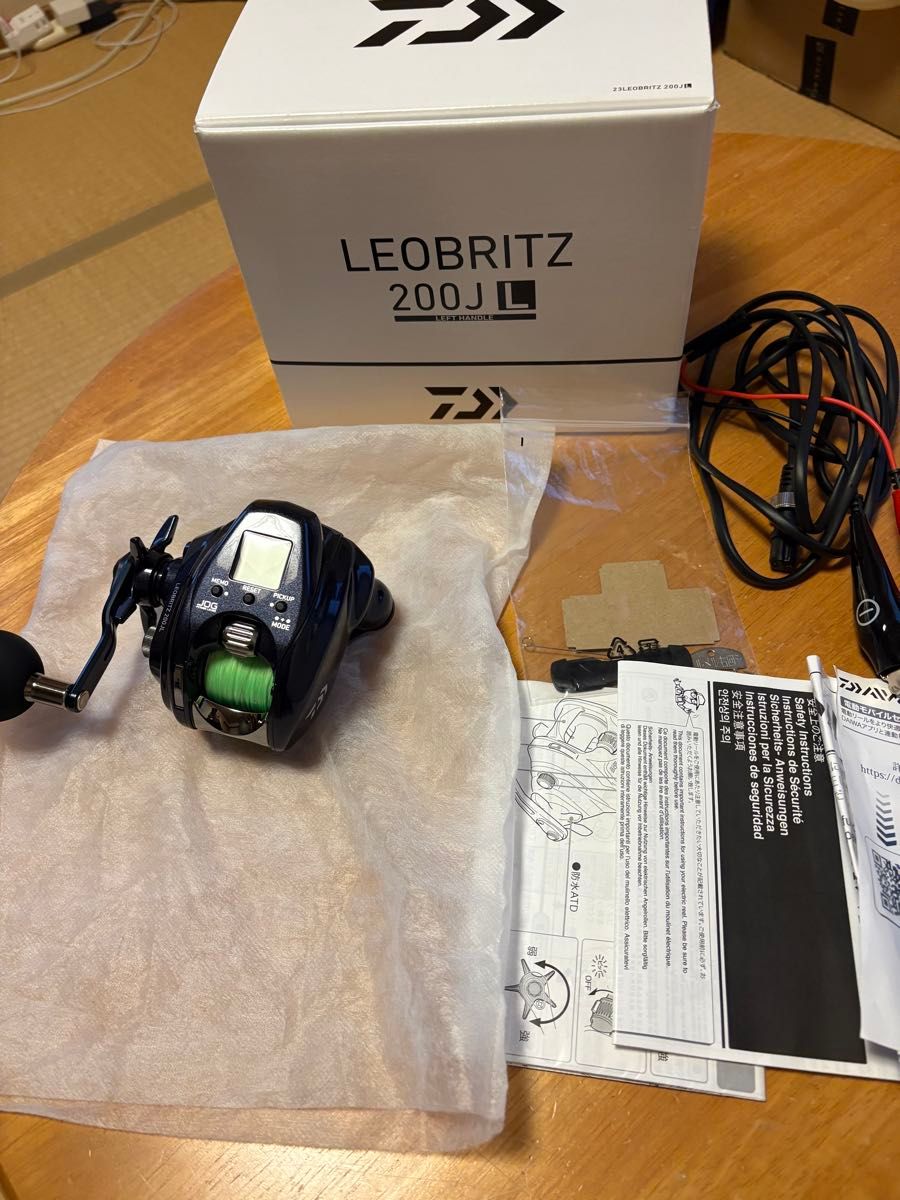 ダイワ 23レオブリッツ200JL 左巻き 電動リール DAIWA LEOBRITZ 左