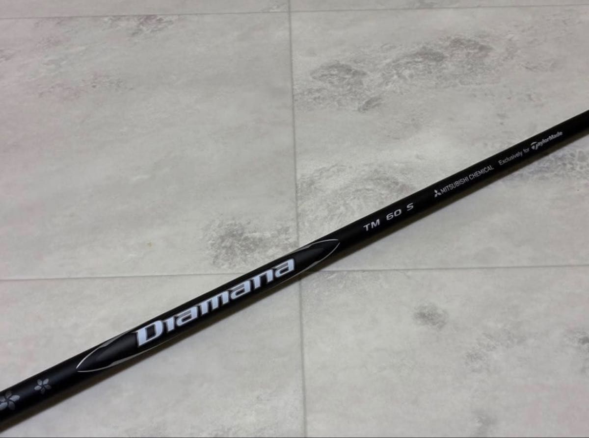 新品未使用品』ディアマナ ブラック TM60 S テーラーメイド スリーブ付