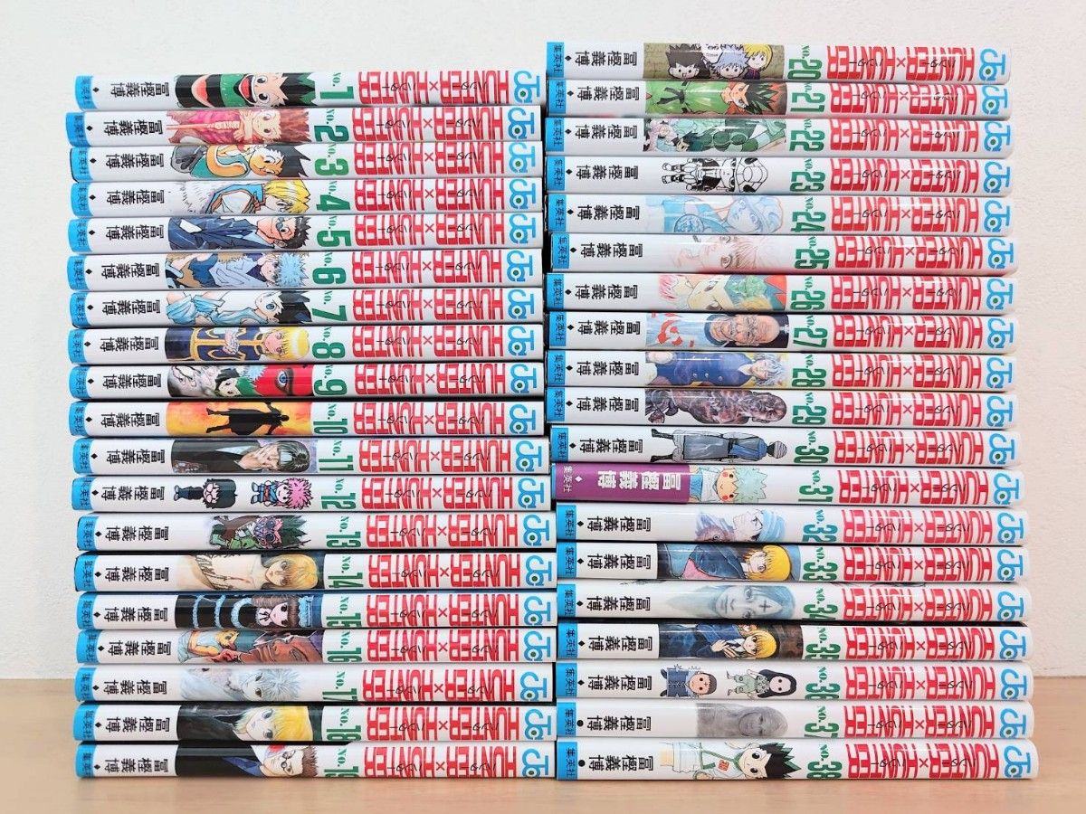 ハンターハンター 1〜38巻 全巻セット｜Yahoo!フリマ（旧PayPayフリマ）