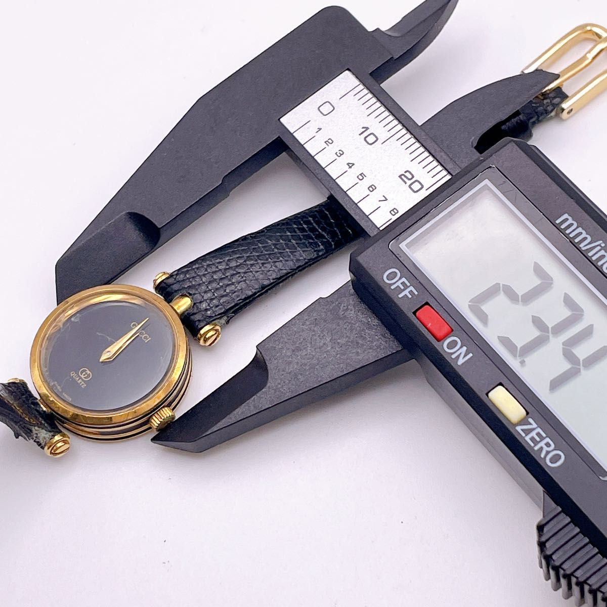 不動品 人気モデル GUCCI グッチ シェリーライン レディース 腕時計