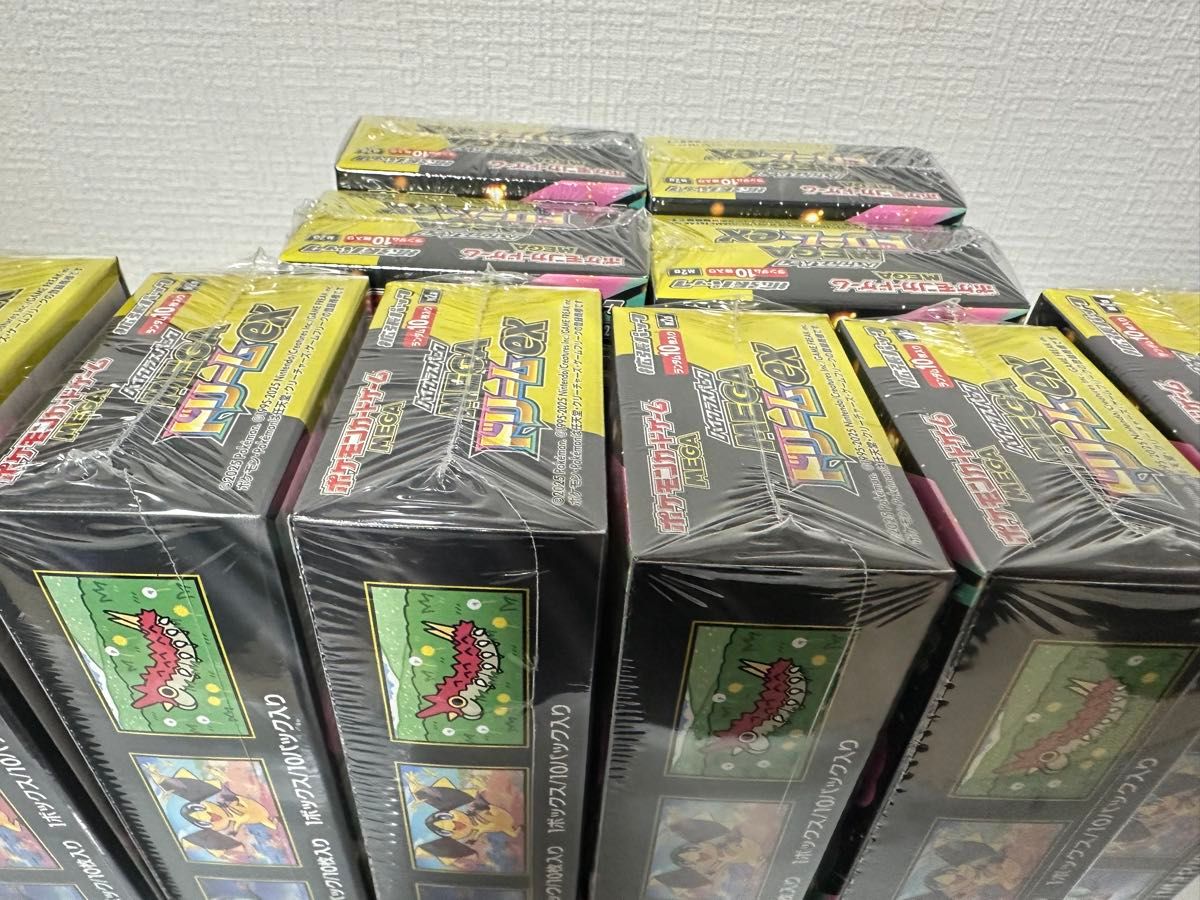ポケモンカードゲーム MEGAドリームEX 10BOXシュリンク付 シュリンク