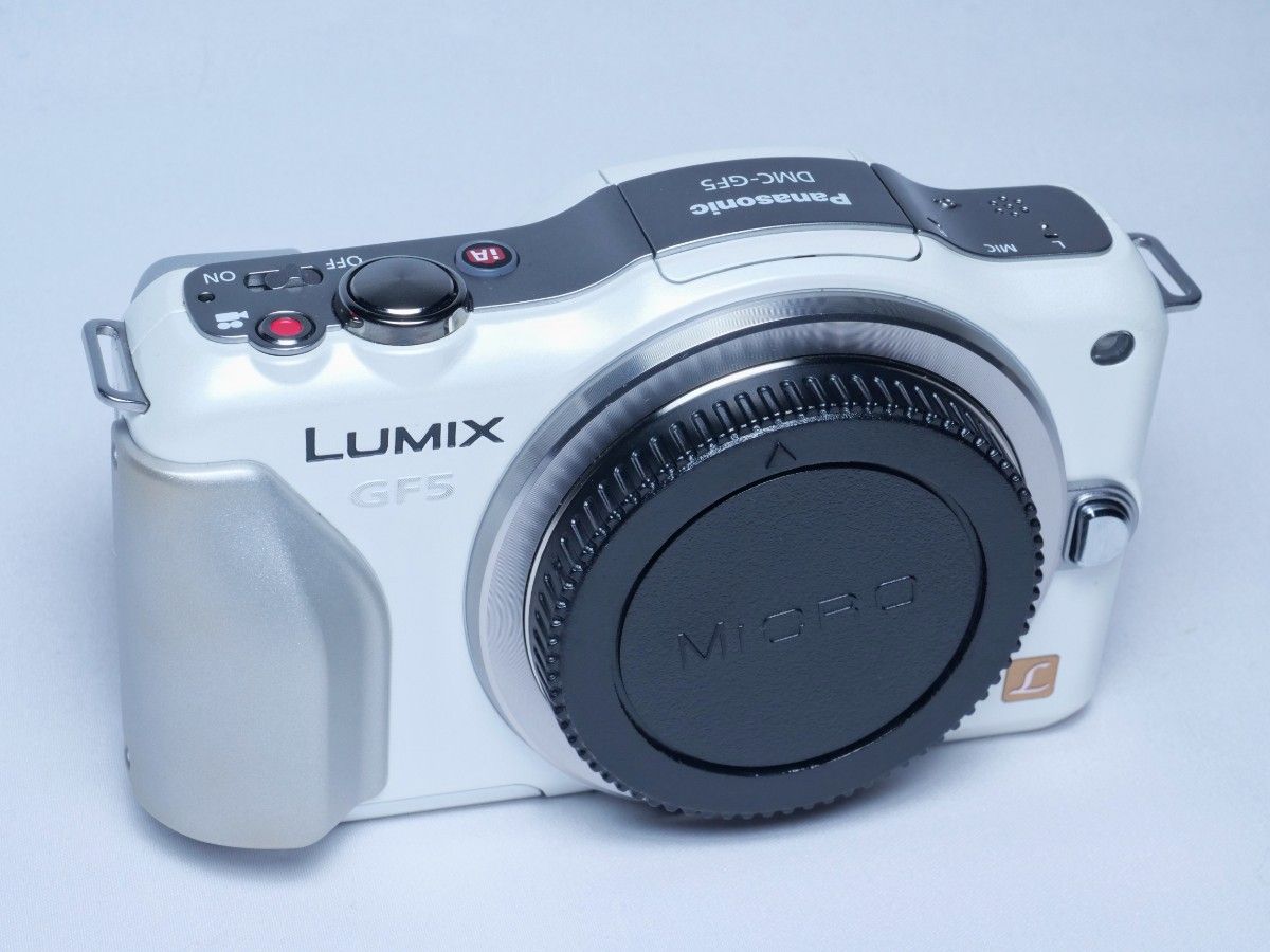 LUMIX DMC-GF5 ボディ ホワイト Panasonic ルミックス パナソニック
