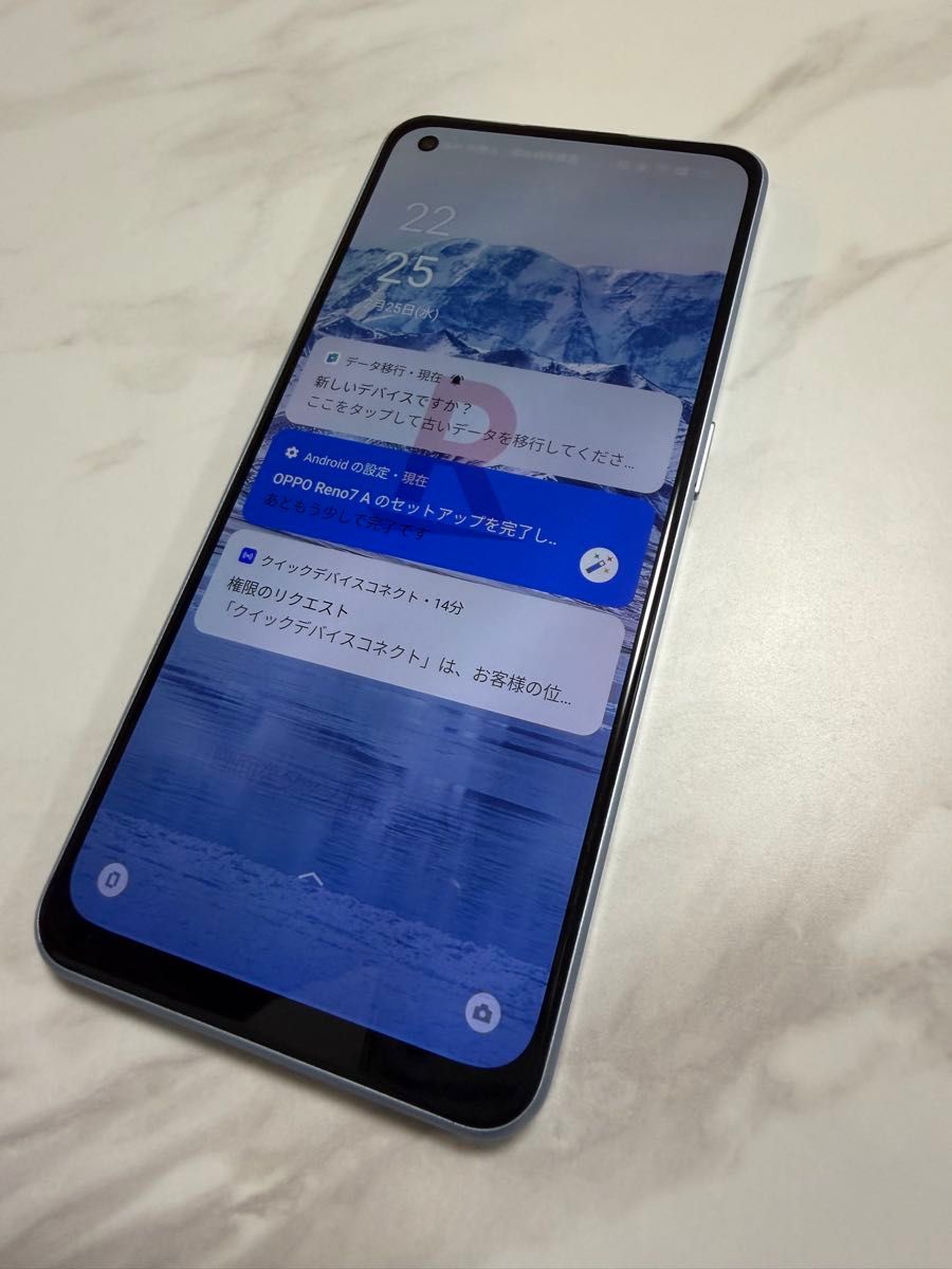 OPPO Reno7 A ドリームブルー SIMフリー｜Yahoo!フリマ（旧PayPayフリマ）