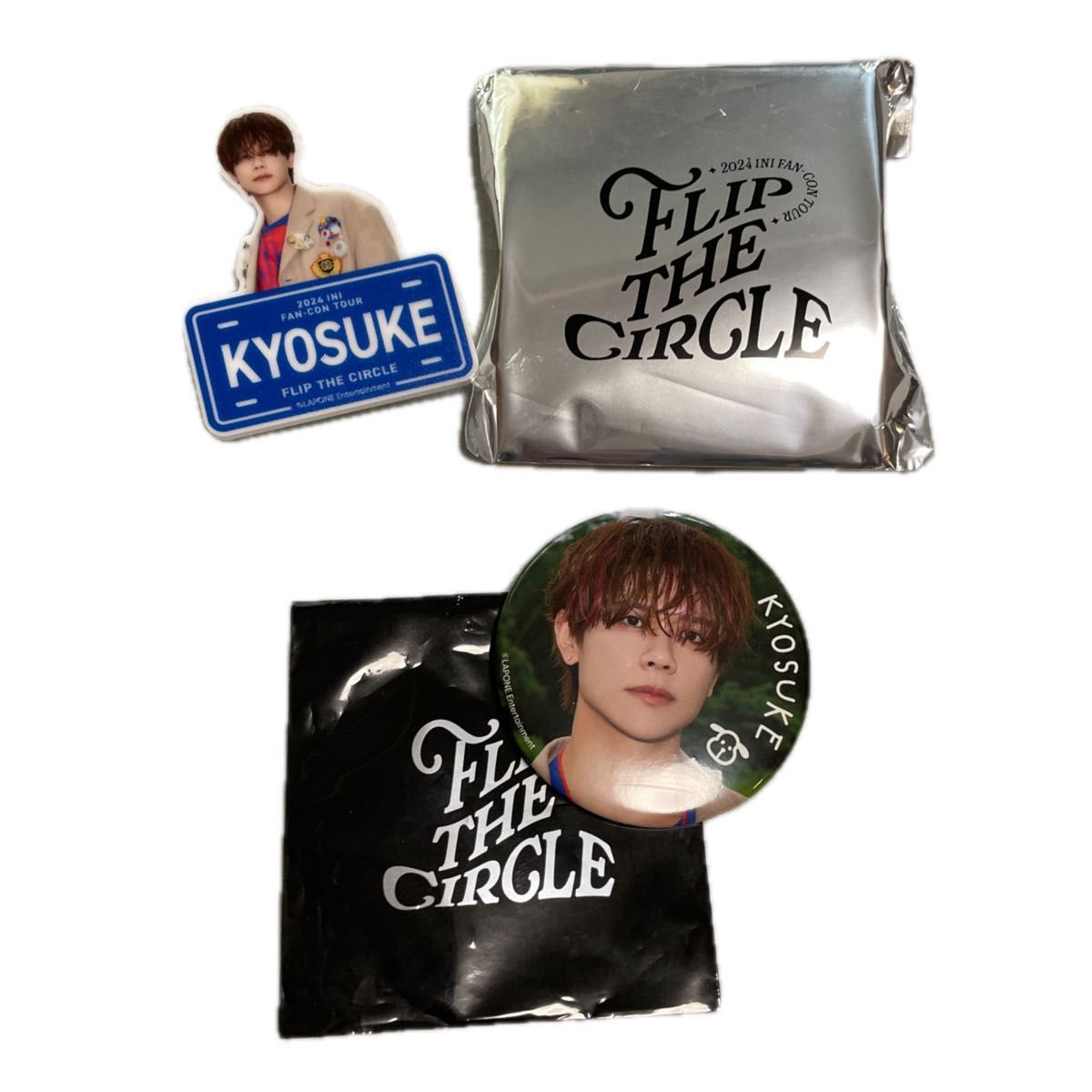 INI 藤牧京介 FLIP THE CIRCLE ネームプレート 缶バッジ セット｜Yahoo