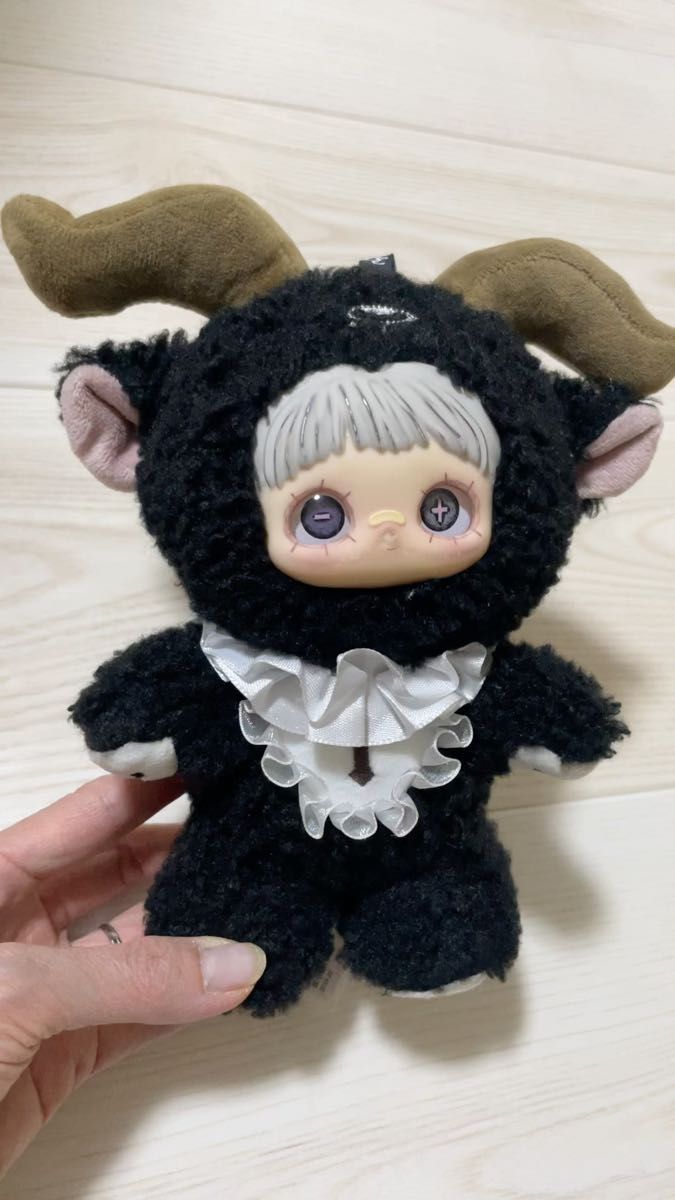 Maymei 反逆ぬいぐるみシリーズ 白うさぎちゃん ぬいぐるみリュック