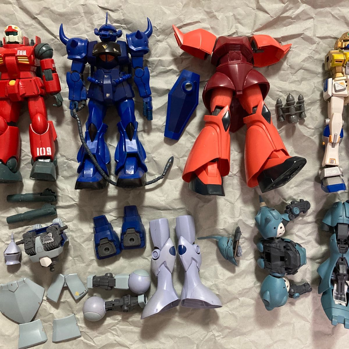 ガンプラ ジャンク まとめ売り HG MG RG 組み立て済み 部品取り