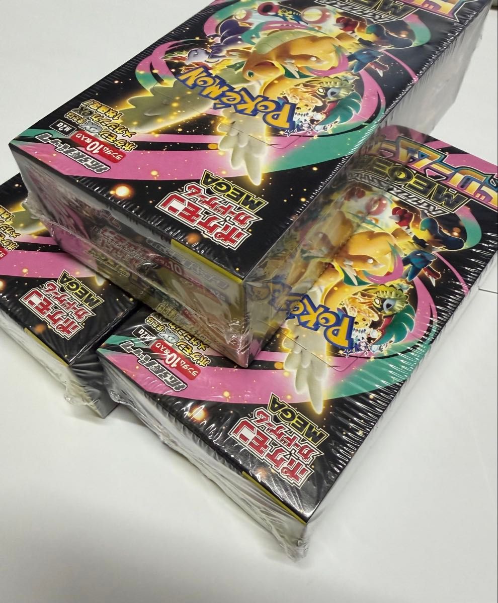 シュリンク付き 3boxセット MEGAドリームex メガドリームex ポケモン