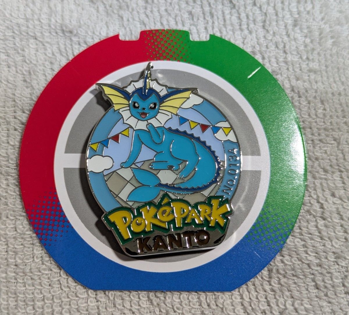 シャワーズ ポケパークカントー バッチ ピンバッジ ピンズ｜Yahoo