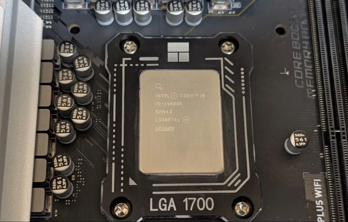 Intel Core i5-14600K + MSI B760M GAMING PLUS WI-FI CPU