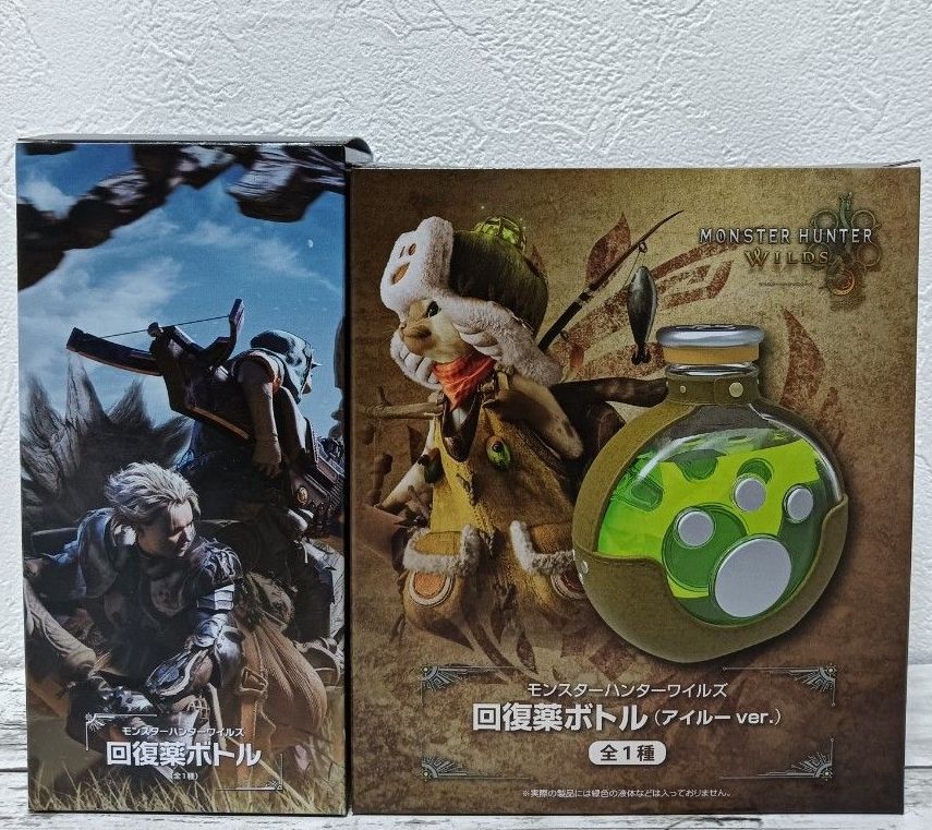 モンスターハンターワイルズ 回復薬ボト 回復薬ボトル アイルーver