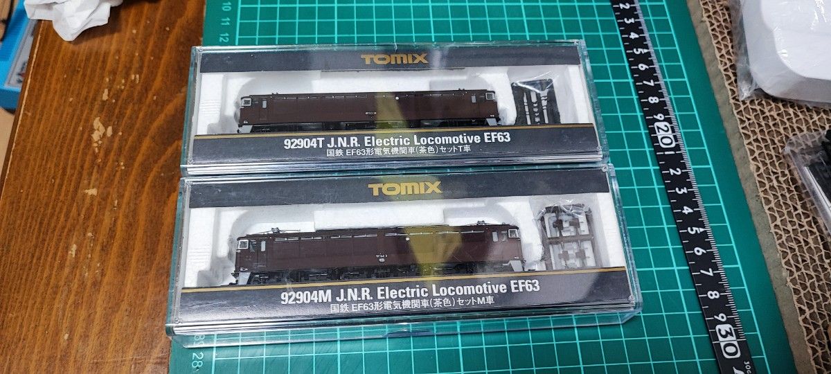 TOMIX 国鉄 EF63型電気機関車(茶色) M車 T車 セット｜Yahoo!フリマ（旧