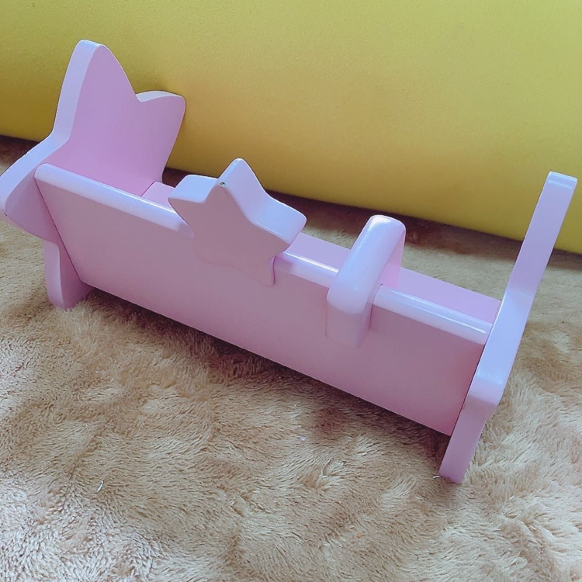 キキララ 木製 ベンチ型 本立て ブックスタンド サンリオ｜Yahoo