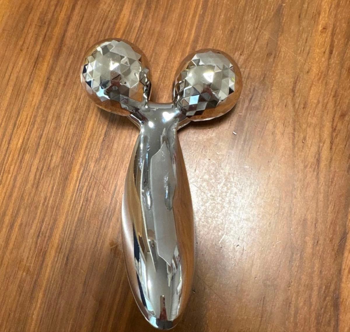 新品 未使用 ReFa 美顔ローラー ダブルボール シルバー ReFa 美顔