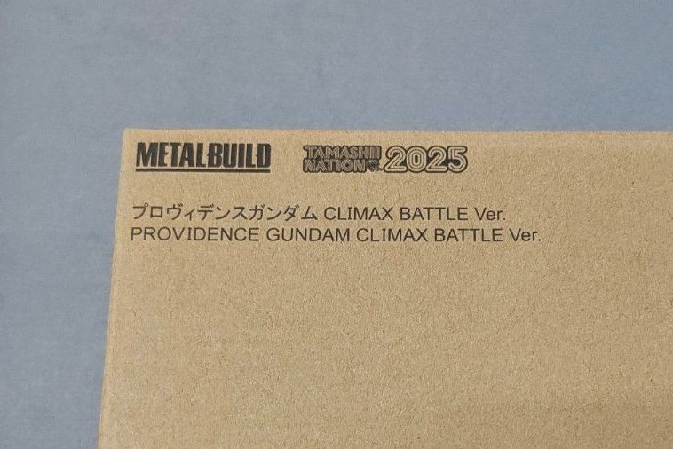 輸送箱未開封 METAL BUILD プロヴィデンスガンダム CLIMAX BATTLE Ver
